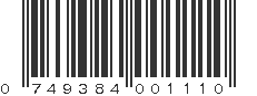 UPC 749384001110