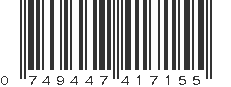 UPC 749447417155