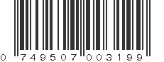 UPC 749507003199