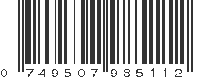 UPC 749507985112