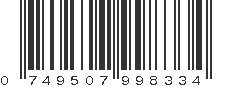 UPC 749507998334