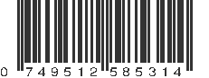 UPC 749512585314