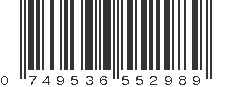 UPC 749536552989