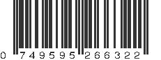 UPC 749595266322