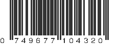 UPC 749677104320