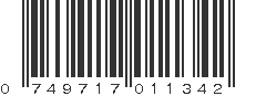 UPC 749717011342