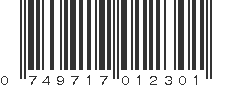 UPC 749717012301