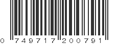 UPC 749717200791