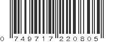 UPC 749717220805