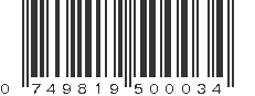 UPC 749819500034