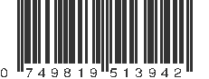 UPC 749819513942