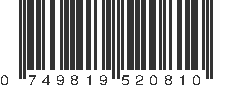 UPC 749819520810