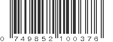 UPC 749852100376