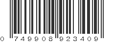 UPC 749908923409