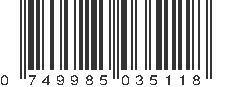 UPC 749985035118