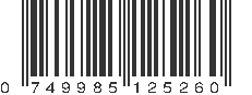 UPC 749985125260