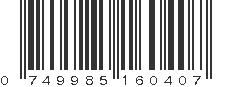 UPC 749985160407