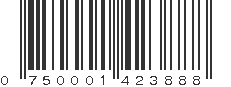 UPC 750001423888