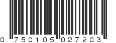 UPC 750105027203