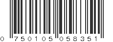 UPC 750105058351