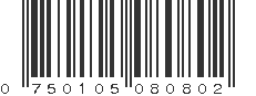 UPC 750105080802