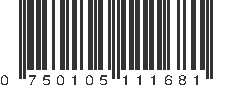 UPC 750105111681