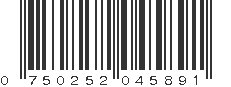 UPC 750252045891