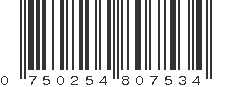 UPC 750254807534