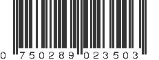 UPC 750289023503