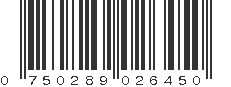 UPC 750289026450