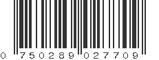 UPC 750289027709