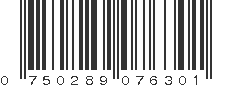 UPC 750289076301