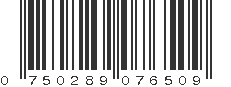 UPC 750289076509