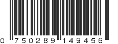 UPC 750289149456