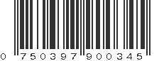 UPC 750397900345