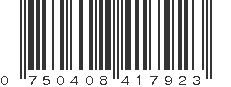 UPC 750408417923