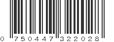 UPC 750447322028