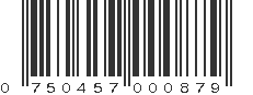 UPC 750457000879