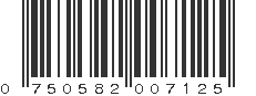 UPC 750582007125