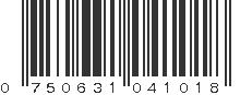 UPC 750631041018