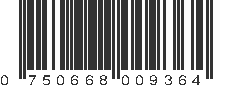 UPC 750668009364