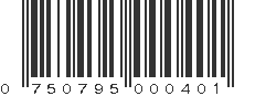 UPC 750795000401