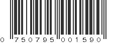 UPC 750795001590