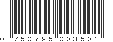 UPC 750795003501