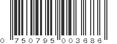 UPC 750795003686