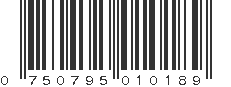 UPC 750795010189