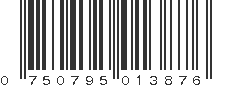 UPC 750795013876