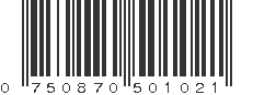 UPC 750870501021