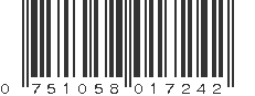 UPC 751058017242