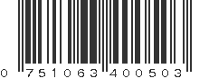 UPC 751063400503